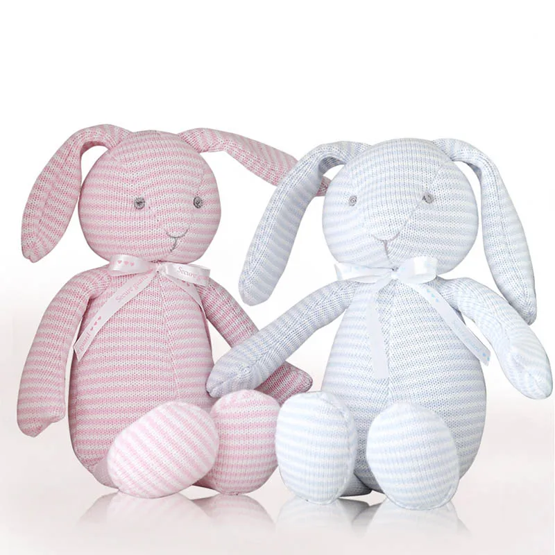 

25*38cm lovely pillow Healing rabbit doll plush toys stuffed animals Baby Accompany Doll Xmas Gifts toys for children