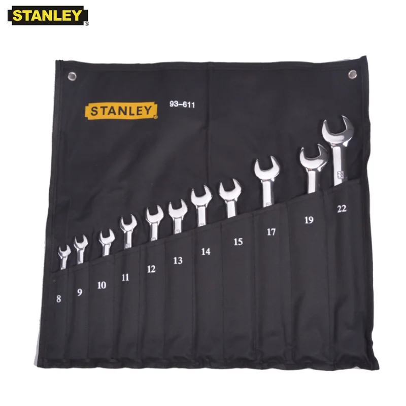 Stanley professional combination torque wrench metric 5.5/6/7/8/9/10/11/12/13/14/15/16/17/18/19 to 32 mm spanner smini big long