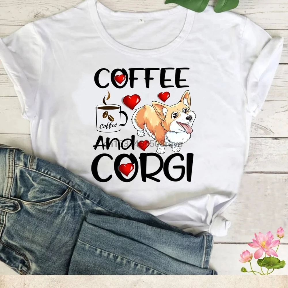 Coffee and Corgis PNG Png Digital FilePNG мгновенные загрузки файлов | Мужская одежда
