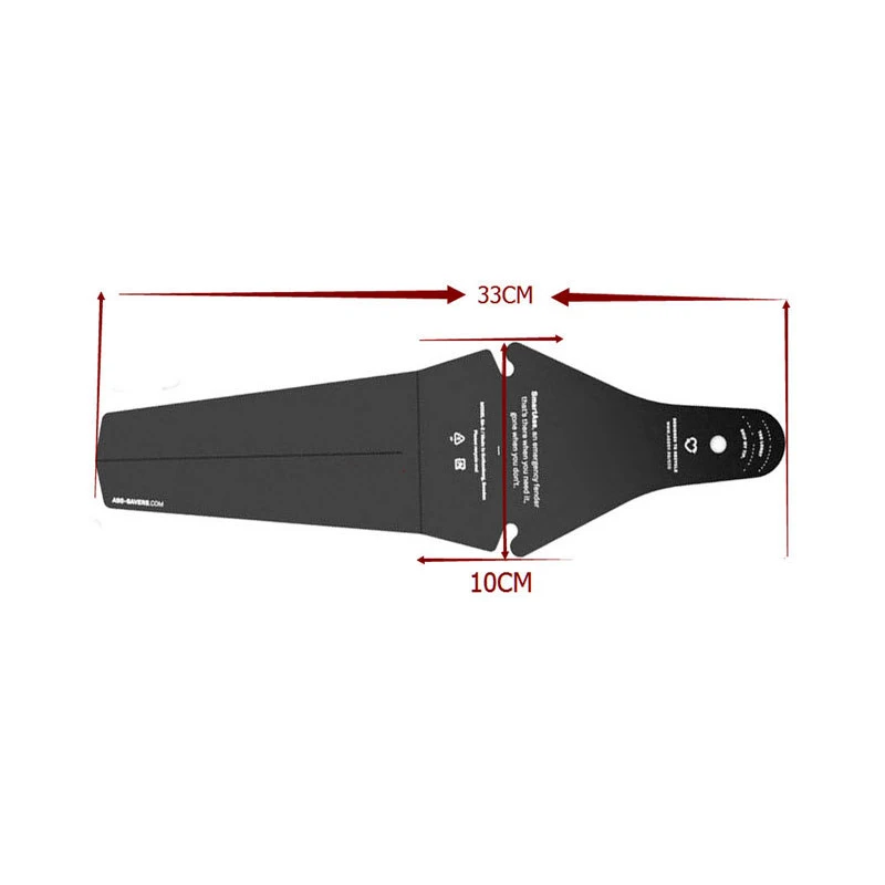 Fesses épargnants Bum Rapha Réfléchissantes Vélo MTB Road Rear Mud Guard montagne NEUF
