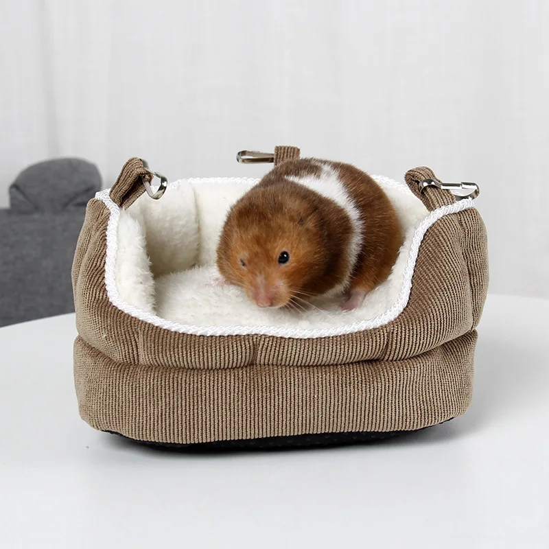 

Pet Bed Factory ji zekee ftianshu Warm Winter Washable BIRD'S NEST Guinea Pig Small Pet Hammock Cotton Sofa Nest