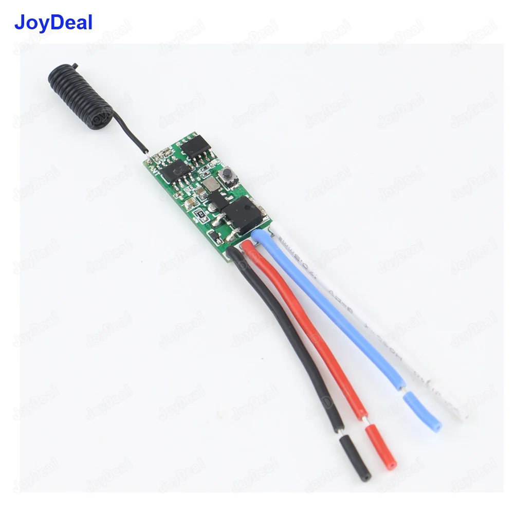 Беспроводной микропульт дистанционного управления JoyDeal 433 МГц 3 6 В 5 12 24