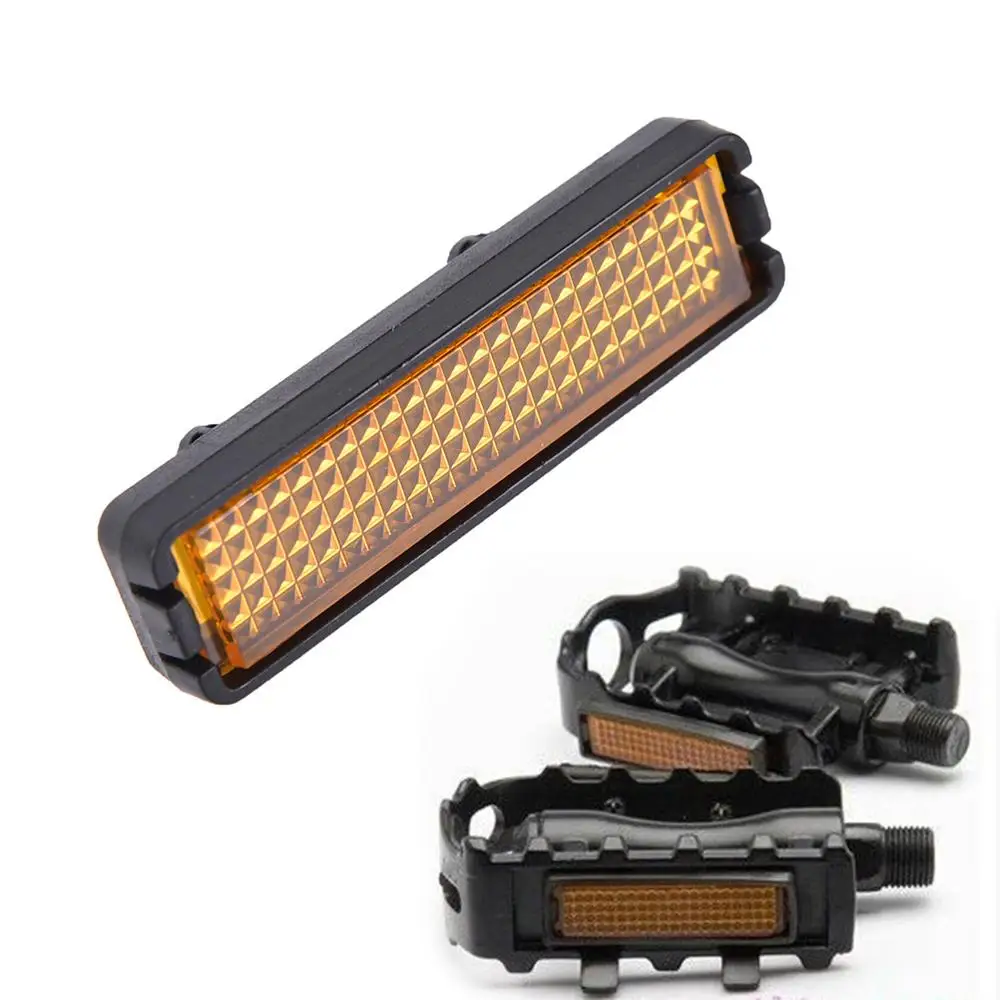 

1pc Bike Foot Pedal Universal Bicycle Reflector Cycle Cycling Reflectors