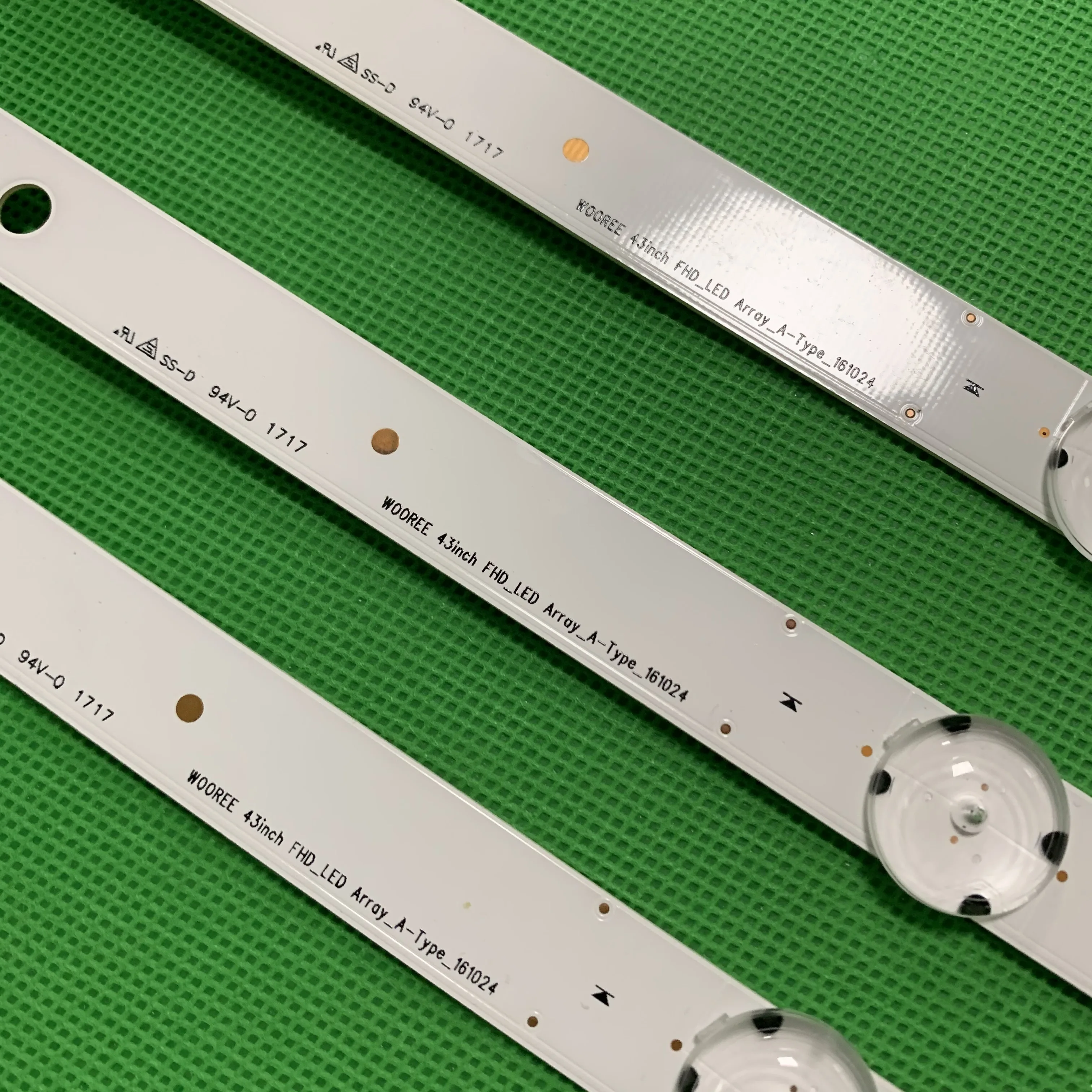 

LED Backlight strip(3) for LG 43UJ635V 43UJ675V 43UK6300PLB 43UJ651V 43UJ634V 43UJ630V 43UJ561V 43UJ655V LC43490059A LC43490058A
