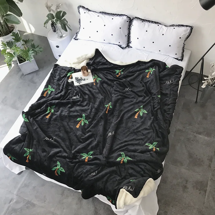 BXX024G-150X200cm Детское одеяло пеленки бархат 2 слоя Детские младенческие одеяла на кровать детская кроватка одеяло 150*200 см BXX024 - Цвет: BXX024G-150X200cm