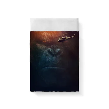 

King Kong Bed Sheet Film Bed Linen Bedding Set Microfiber Fabric Print Couple Single Euro Twin Kids Bedding Ropa De Cama King