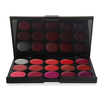 

Pro Mix 15 Color Lip Gloss Lipstick Palette Set Cosmetic Makeup