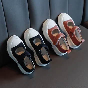 

Kids Canvas Shoes Autumn Children Casual Shoes for Boys Girls Thick Bottom Skate Shoe Comfortable Sneakers SZ288