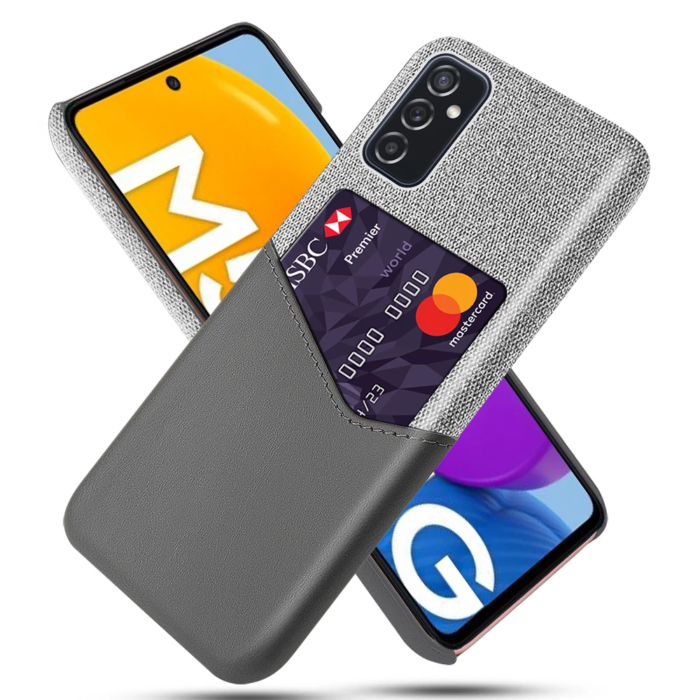 Чехол для Samsung Galaxy M52 5G чехол M42 M32 M22 M12 M51 M31 M21 кредитных карт тканевый | Мобильные
