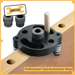 Gabarit de trou de poche Vertical 6/8/10mm, centrage automatique, gabarit de chevilles, localisateur de trous, Guide de perçage pour le travail du bois outils de menuiserie 