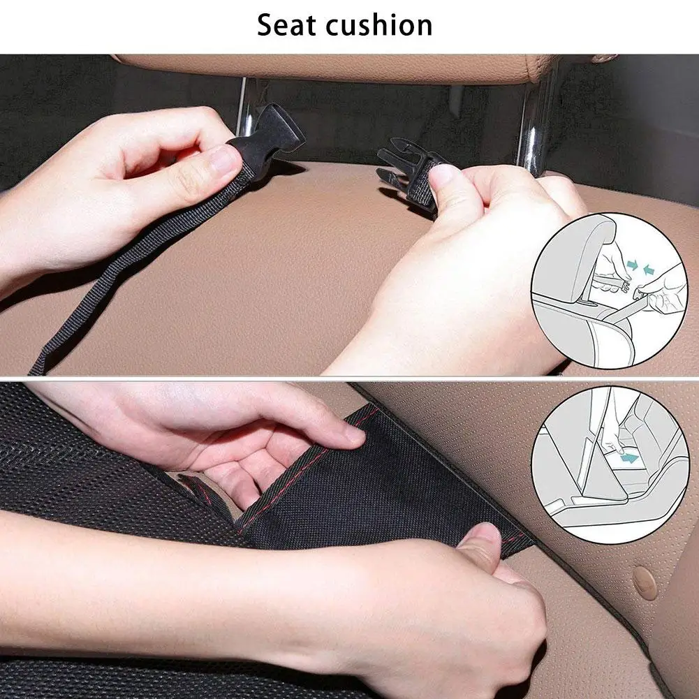 2 шт Высокое качество 600D полиэстер материал детское автомобильное сиденье Подушка противоскользящая Одежда Подушка безопасности сиденье