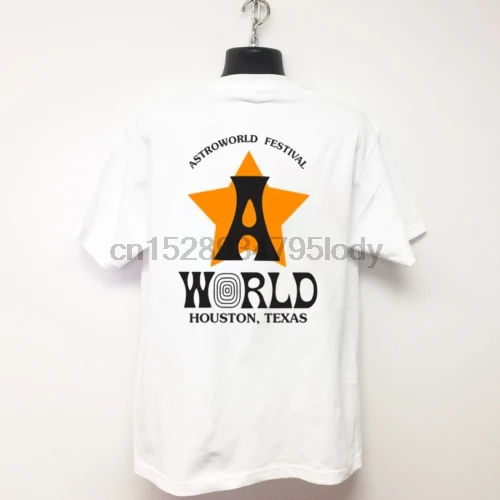 astroworld white shirt