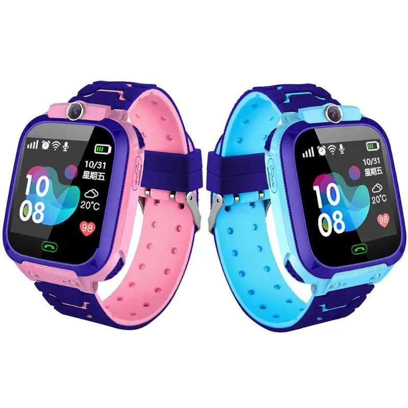  Children Smart Watch Camera Lighting Touch Screen SOS Call Touch Screen LBS Tracking Location Finde - 4000010269302