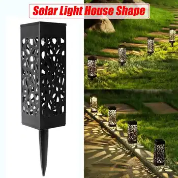 

Solar Lawn Light Decoration Garden Hollow Lawn Lamp Outdoor Soalr Garden Lights Pathway Light Waterproof Garden Solar led Light