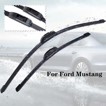 

Wiper blades For Ford Mustang from 2000 2001 2002 2003 2004 2005 2006 2007 2008 2009 2010 2011 2012 to 2017 Clean car windshield