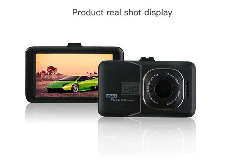 Автомобильный видеорегистратор Dashcam с датчиком движения и ночным видением, g-сенсор, 3 дюйма, 1080 P, HD камера, видеорегистратор, Скрытая мини-камера