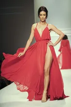 2018 vestido de noiva red Costello new turkey robe de soiree custom made floor length party prom gown bridesmaid dresses