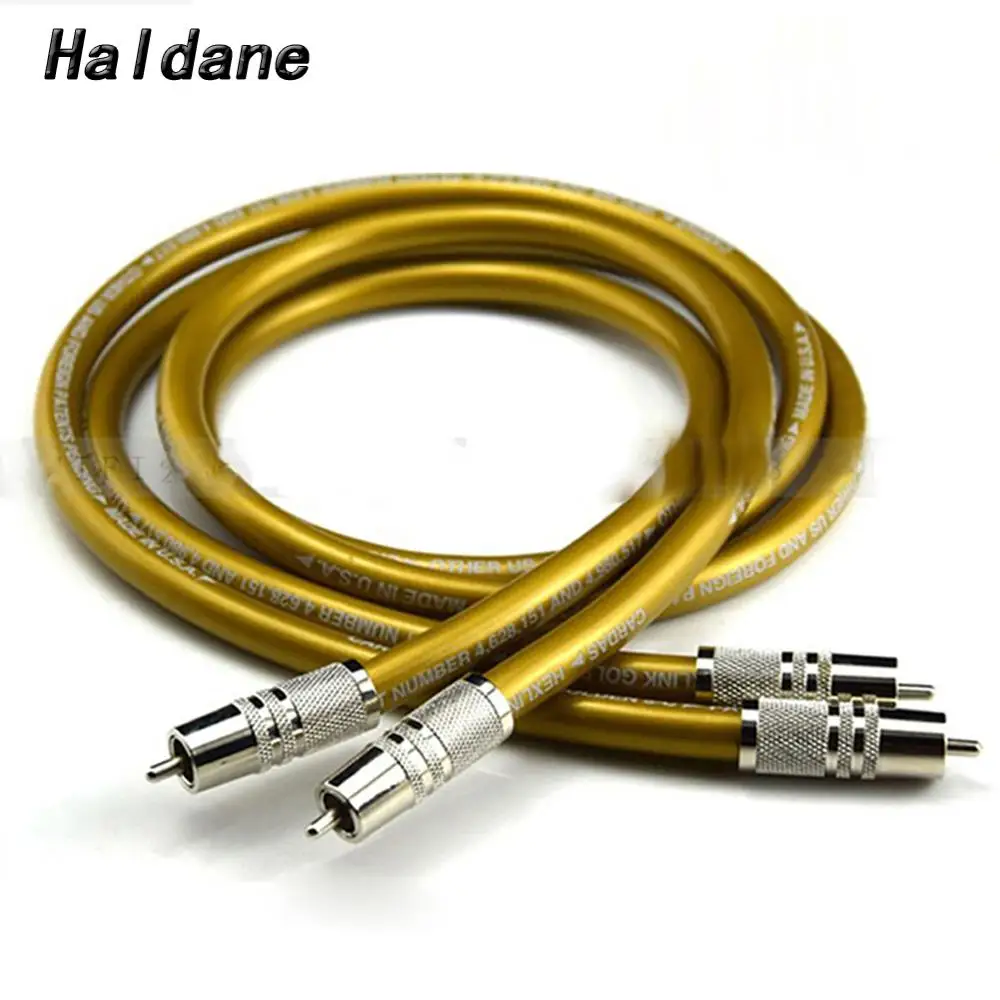Кабель hdmi с родиевым покрытием штекер RCA HEXLINK GOLDEN 5C | Электроника