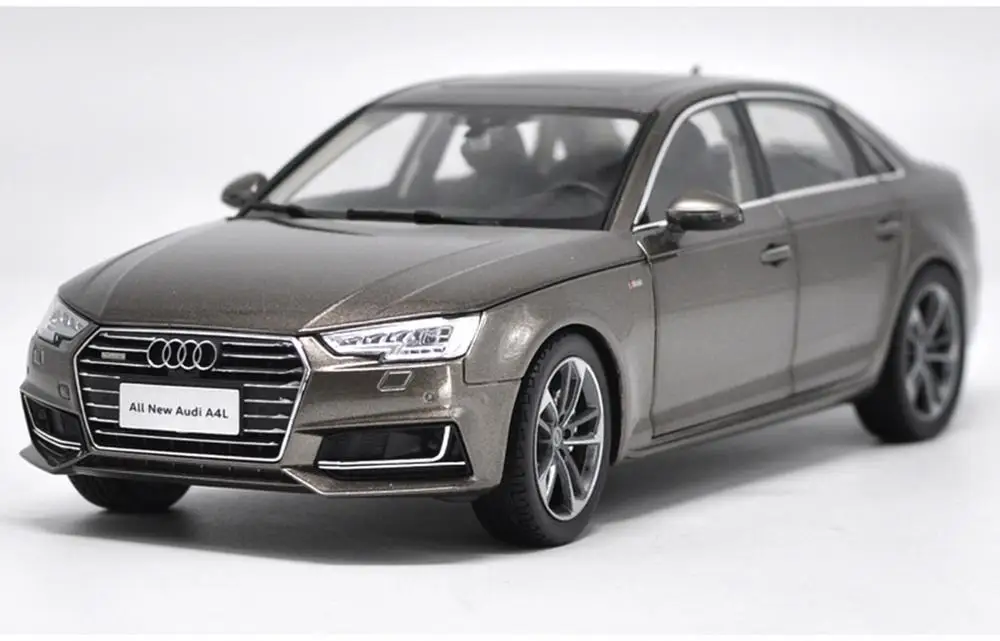 Модель автомобиля Audi A4L 1/18 коллекционная под давлением в масштабе 2017 | Игрушки и