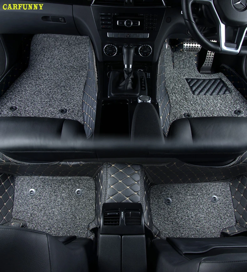 

right hand drive Car Floor Mats For Fiat Freemont Bravo Viaggio Ottimo Palio Weekend Weekend Waterproof Leather Non-slip Mat