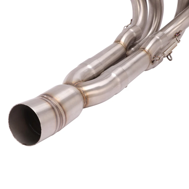 For Kawasaki Ninja ZX6R 2009-2017 Motorcycle Exhaust Front Header Link Pipe Slip on Stock Muffler - Image 3
