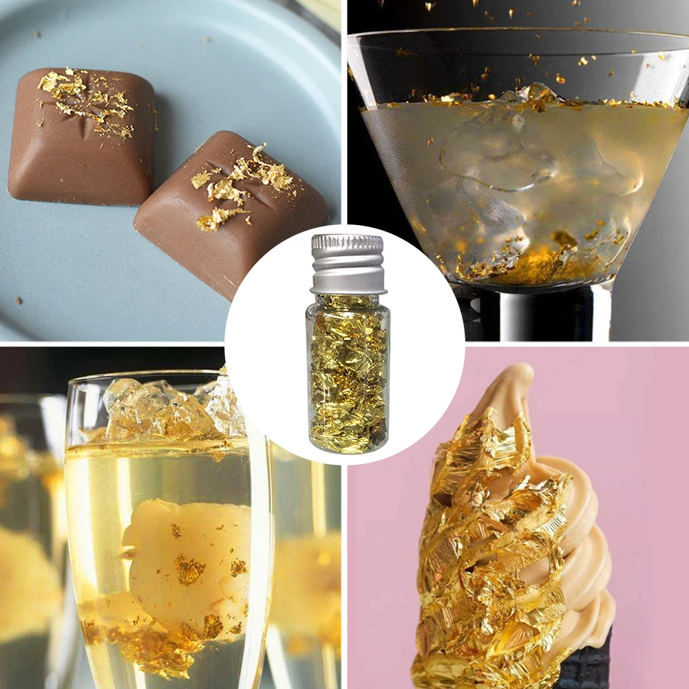 

Edible Gold Leaf Handicrafts Cake Household Paper Mask Fantastic Multifunctional Food Ornament Paper Handmade Gifts Decorations