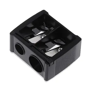 

Double Holes Sharpener for Cosmetics Eyeliner Pencil + Pencil Sharpener Makeup Set Practical Eye Liner Pen Tool Oct.22