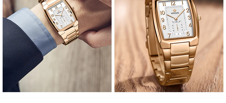 WWOOR Top Brand Luxury Fashion Stop Watches Mens 30ATM Waterproof Square Clock Casual Watch Mens Quartz Wrist Watch Reloj Hombre WWOOR Top Brand Luxury Fashion Stop Watches Mens 30ATM Waterproof Square Clock Casual Watch Mens Quartz Wrist Watch Reloj Hombre