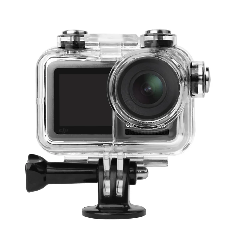 60m Waterproof Diving Case Underwater Housing Shell Protection Box For DJI Osmo Action Accessories Sports Camera Red Filter | Электроника