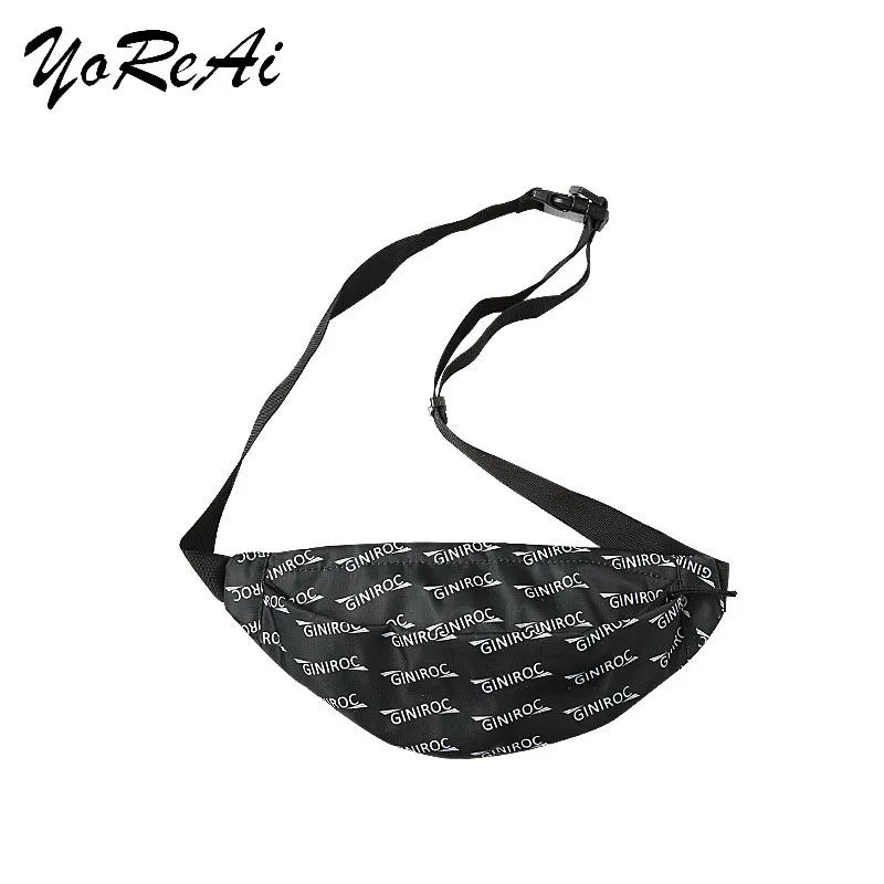 

Поясная сумка с надписью для женщин и мужчин, забавная нагрудная сумочка в стиле хип-хоп, дорожная женская сумка-слинг с карманами на молнии для прогулок и бега