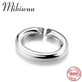 

100% 925 Sterling Silver Handmade Creative Fashion Jewelry Charm Connector Bracelets Necklace DIY Accessories