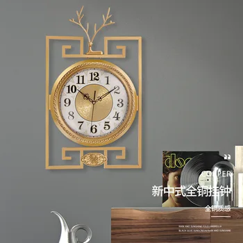

Luxury Deer Square Wall Clock Art Creative Silent Nordic Design Digital Living Room Wall Clock Orologio Parete Home Decor BW50WC