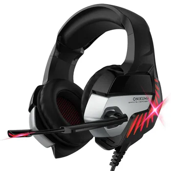 

K5PRO Stereo Gaming Headset Surround Bass Gaming Earphone Headphone with Mic LED Light for ps4 playstation 4 Gamer