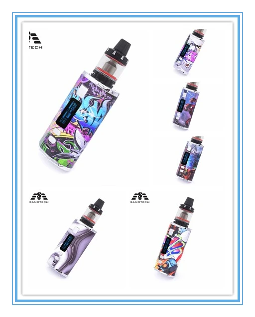 DV 200 Вт vape pod Комплект 4500 мАч встроенный аккумулятор с 0.3ohm 3 0 мл Танк светодиодный
