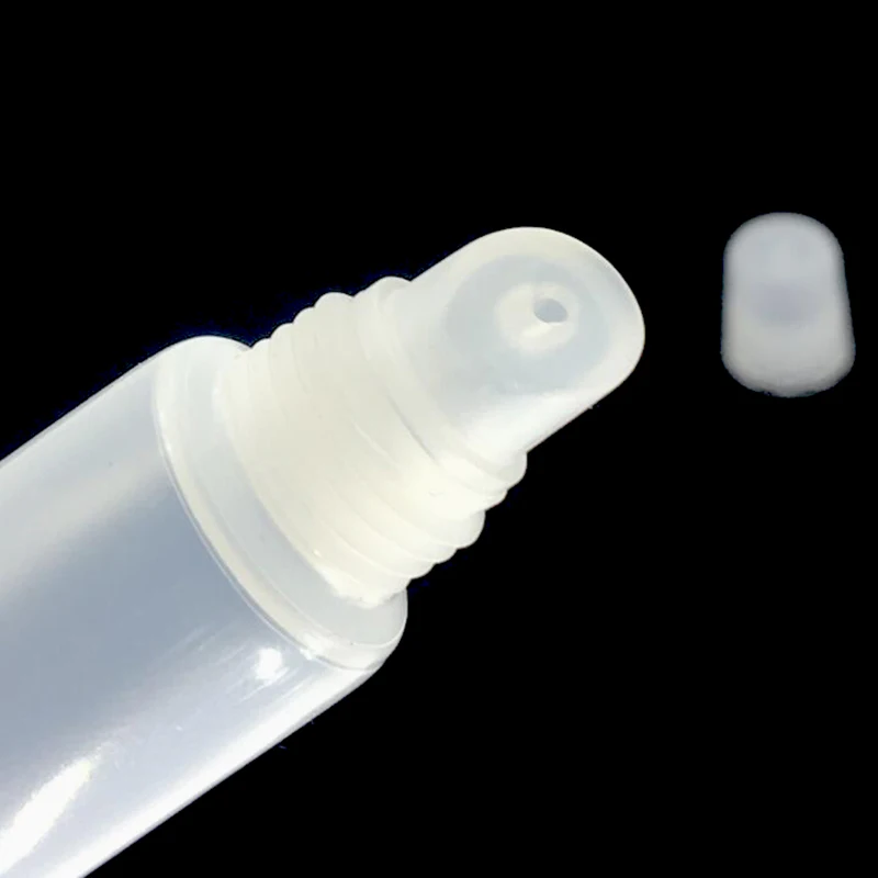 15 мл 30/50/100/200 шт. Прозрачная пластиковая Мягкая трубка шланга для блеска для губ, пустая портативная сжимаемая краска для губ масляный многоразовый контейнер