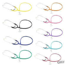 Детский доктор игрушки 9 цветов стетоскоп ролевые игры доктора игрушки подарки для детей DIY моделирование стетоскопы