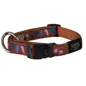 

Rogz dog collar classic, 340-560mm, orange/beige