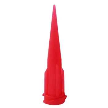 

Series TT High Density Polyethylene UV Light Block Taper Tip for Fluid Dispensing Needle 1.25" Tip Size 25G, Red