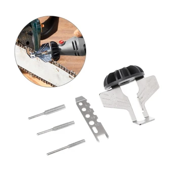 

Chain Saw Sharpening Attachment Rotary Power Drill Hand Sharpener Adapter Tool
