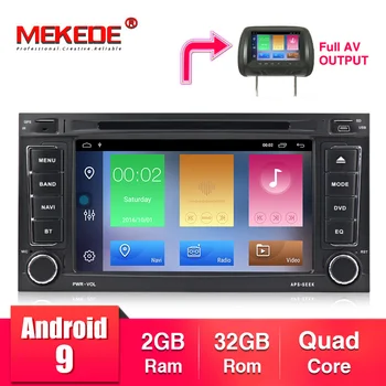 

MEKEDE HD Car Multimedia player Android 9.1 GPS 7 Inch 2 Din Autoradio For Volkswagen/Touareg Canbus Wifi FM Radio USB DVR
