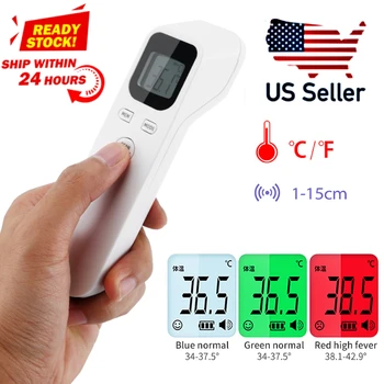 

Infrared Forehead Digital Non-contact Body Temperature Measurement Body Digital Infrared Adult LCD Ear Termometro Infrarojo