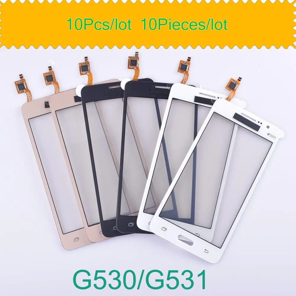 10 шт. сенсорный экран G531 для Samsung Galaxy Grand Prime G531H G531F G530 G530F G5308|Сенсорные панели