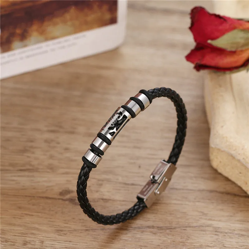 2019 винтажный женский оплетенный браслет из натуральной кожи мужские