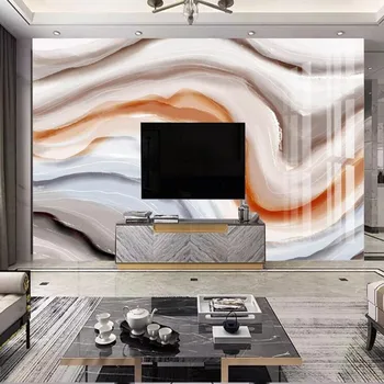 

milofi custom 3D abstract color ink marble pattern large background wallpaper mural