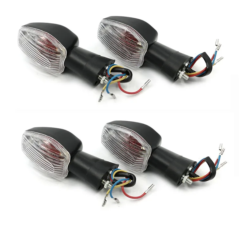 

4 piece Front Rear Turn Signal Light Blinker Indicator Lamp Bulb 3 Color For Honda CBR900RR CBR929RR CBR1000RR CBR125R CBR1100XX