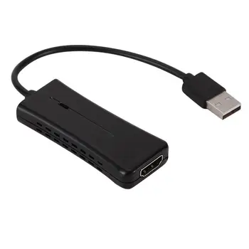 

USB 2.0 to HDMI Video Capture Card Game Live Streaming Broadcast Recording Box