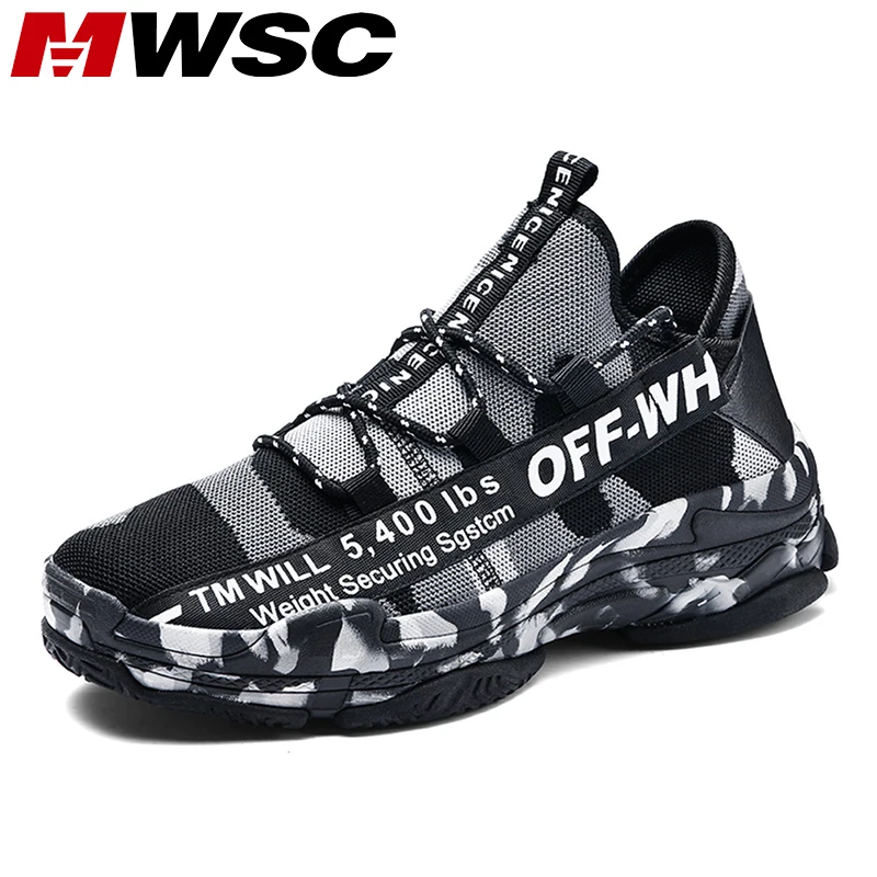 

MWSC Comfortable Casual Shoes For Men All Season Breathable Walking Shoes Men Male Lace Up Running Sneakers Footwear