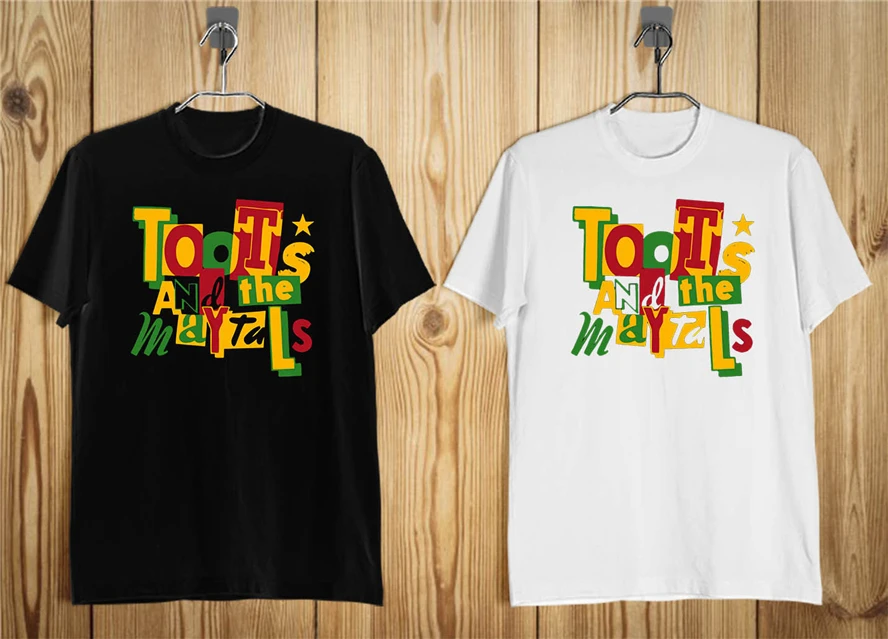 Новая мужская футболка с логотипом Toots And The Maytals черная белая S-2Xl дышащая |