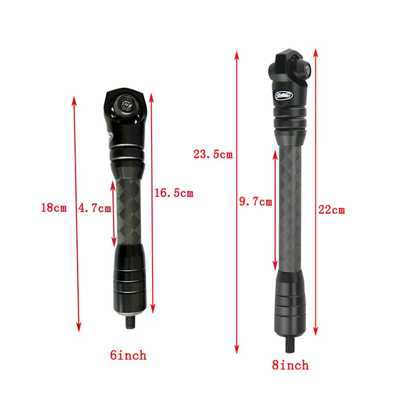 1 шт. комбинированный Лук Стабилизатор амортизирующий стержень для стрельбы из лука Балансирующий амортизатор ударное оборудование для стрельбы принадлежности для охоты