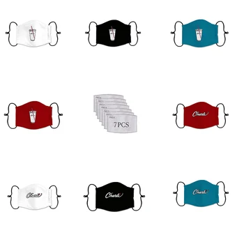 

2020 3D Ice Coffee Splatter mask + Pm2.5 Reusable multiple choice Charli DAmelio Face Mask men women Print Anti Dust Pollutiont